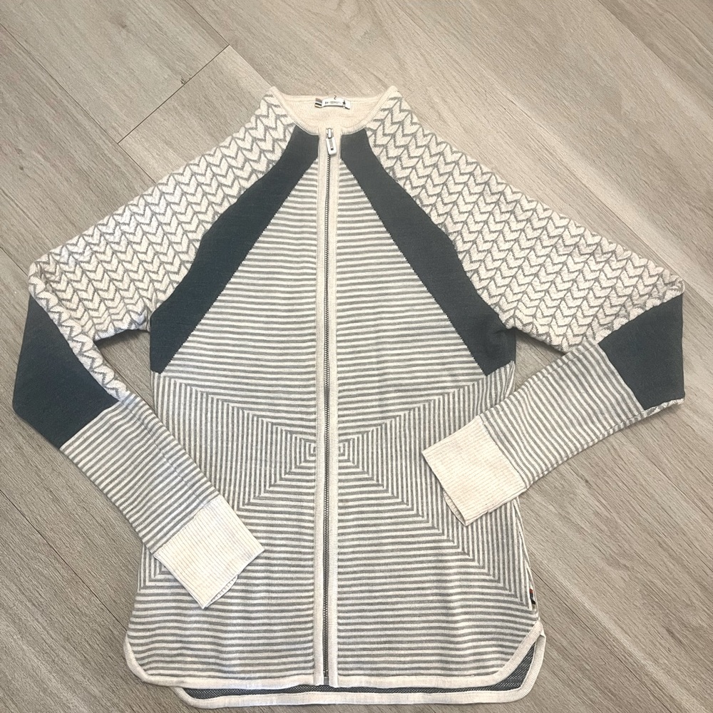 SMARTWOOL zip cardigan